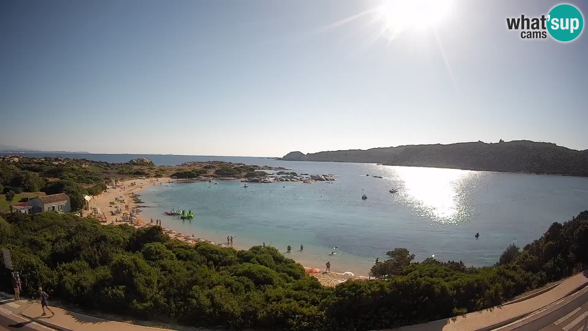 Webcam Rena di Levante – Live View from Capo Testa