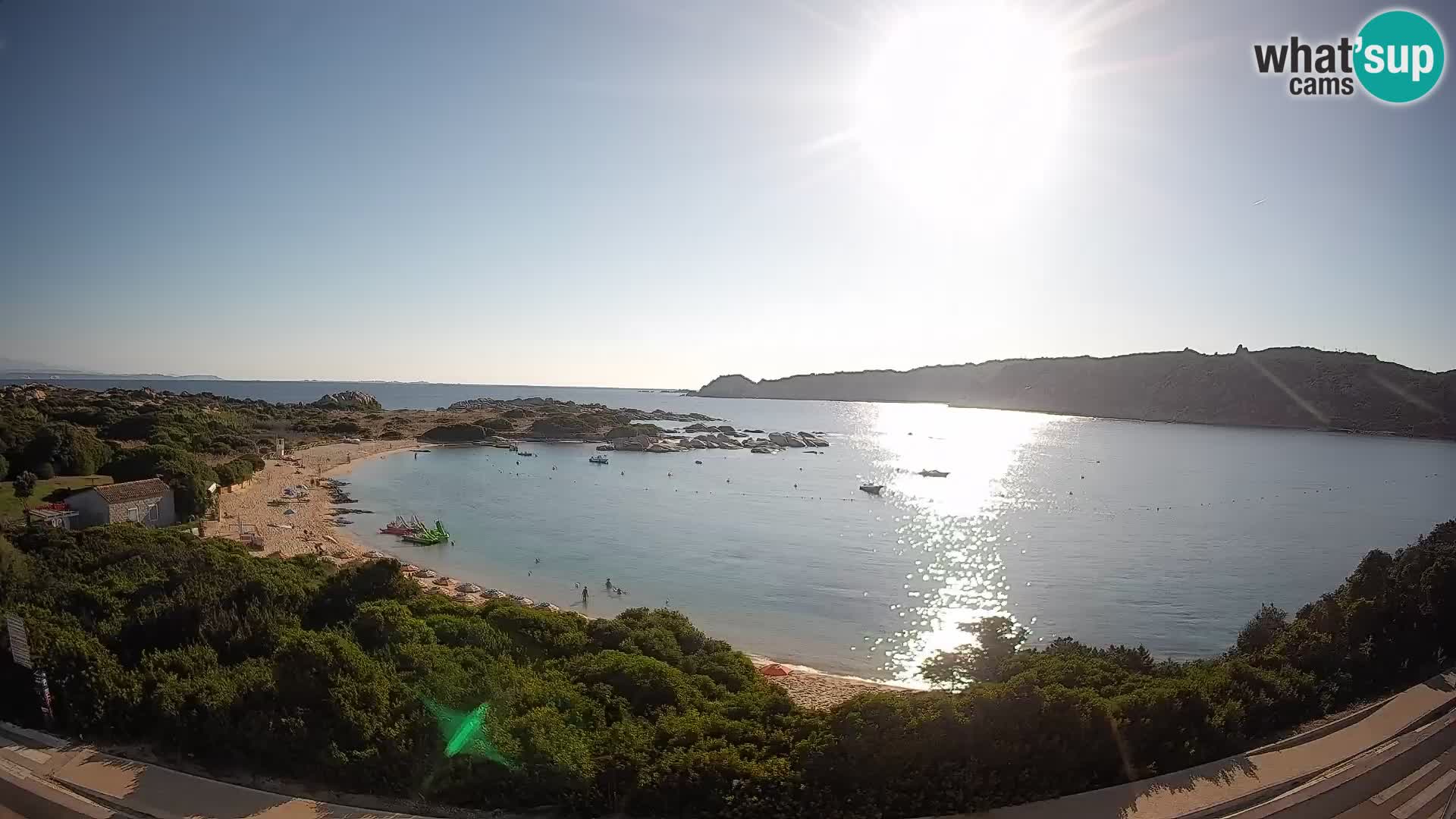Spletna kamera Rena di Levante – Pogled v živo na Capo Testa