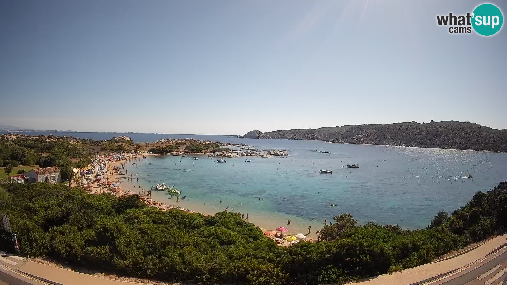 Webcam Rena di Levante – Vista live da Capo Testa