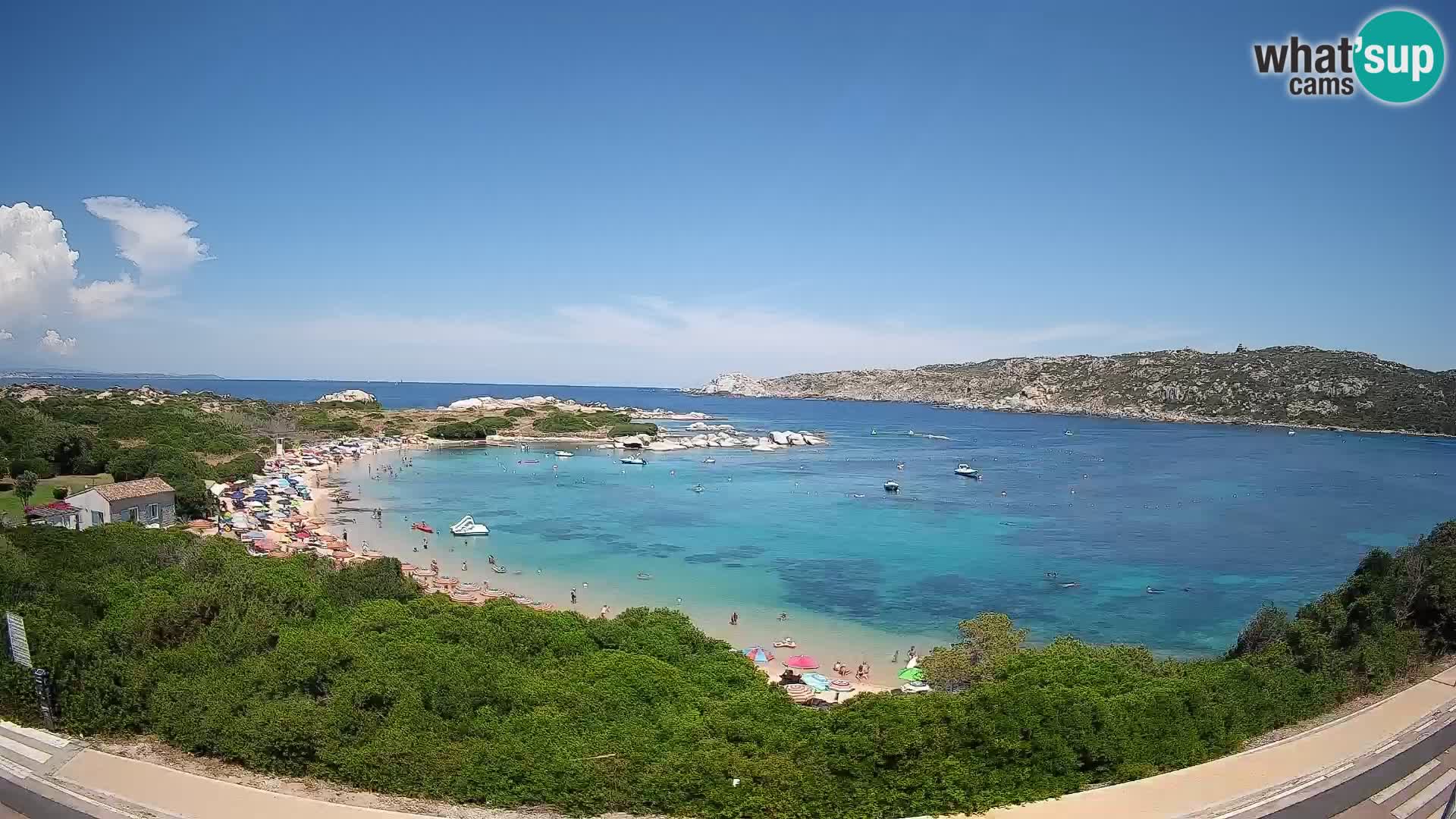 Webcam Rena di Levante – Live View from Capo Testa