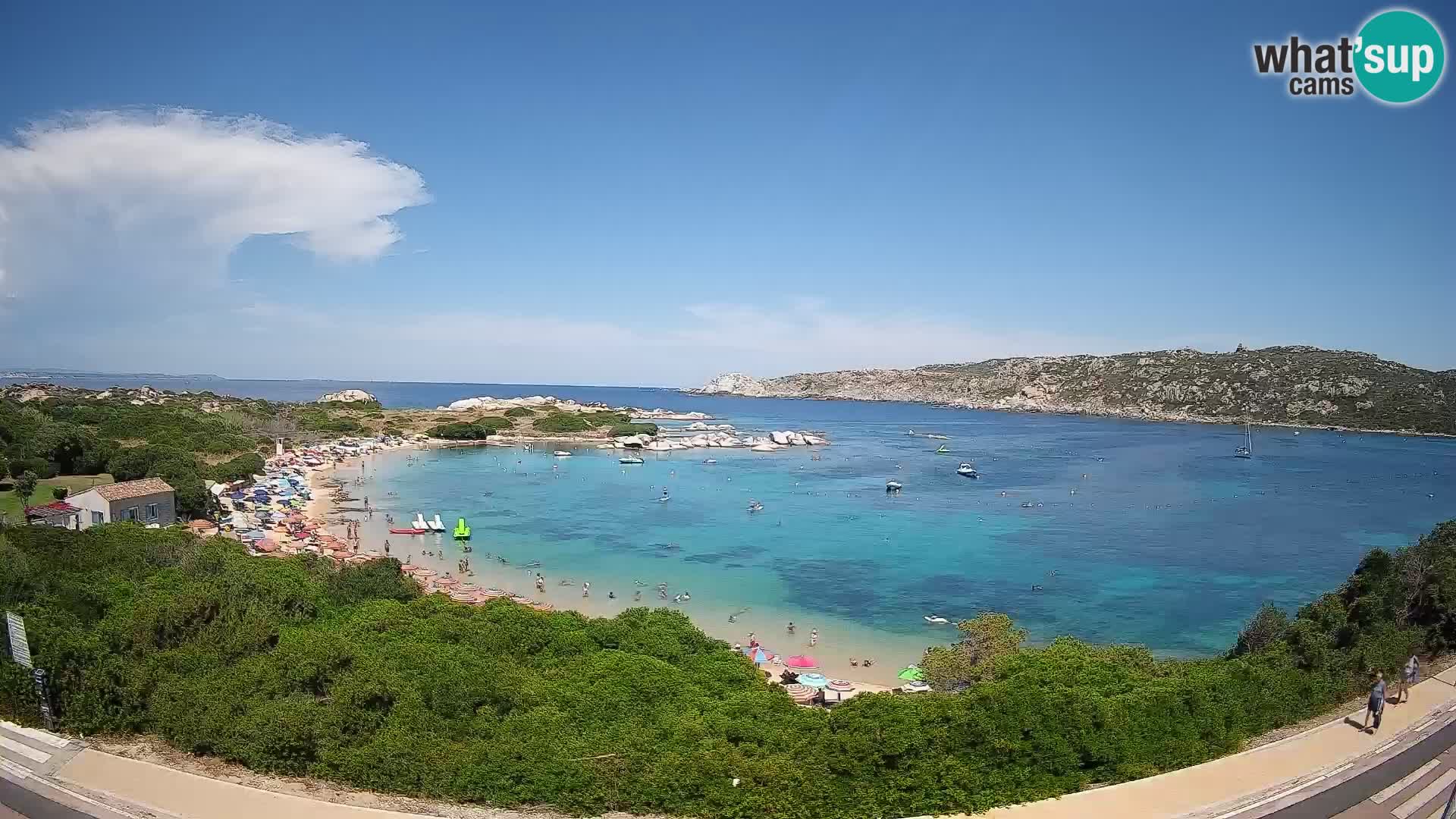 Spletna kamera Rena di Levante – Pogled v živo na Capo Testa