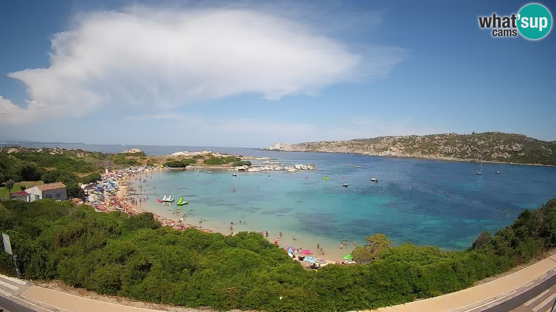 Webcam Rena di Levante – Vue en direct depuis Capo Testa
