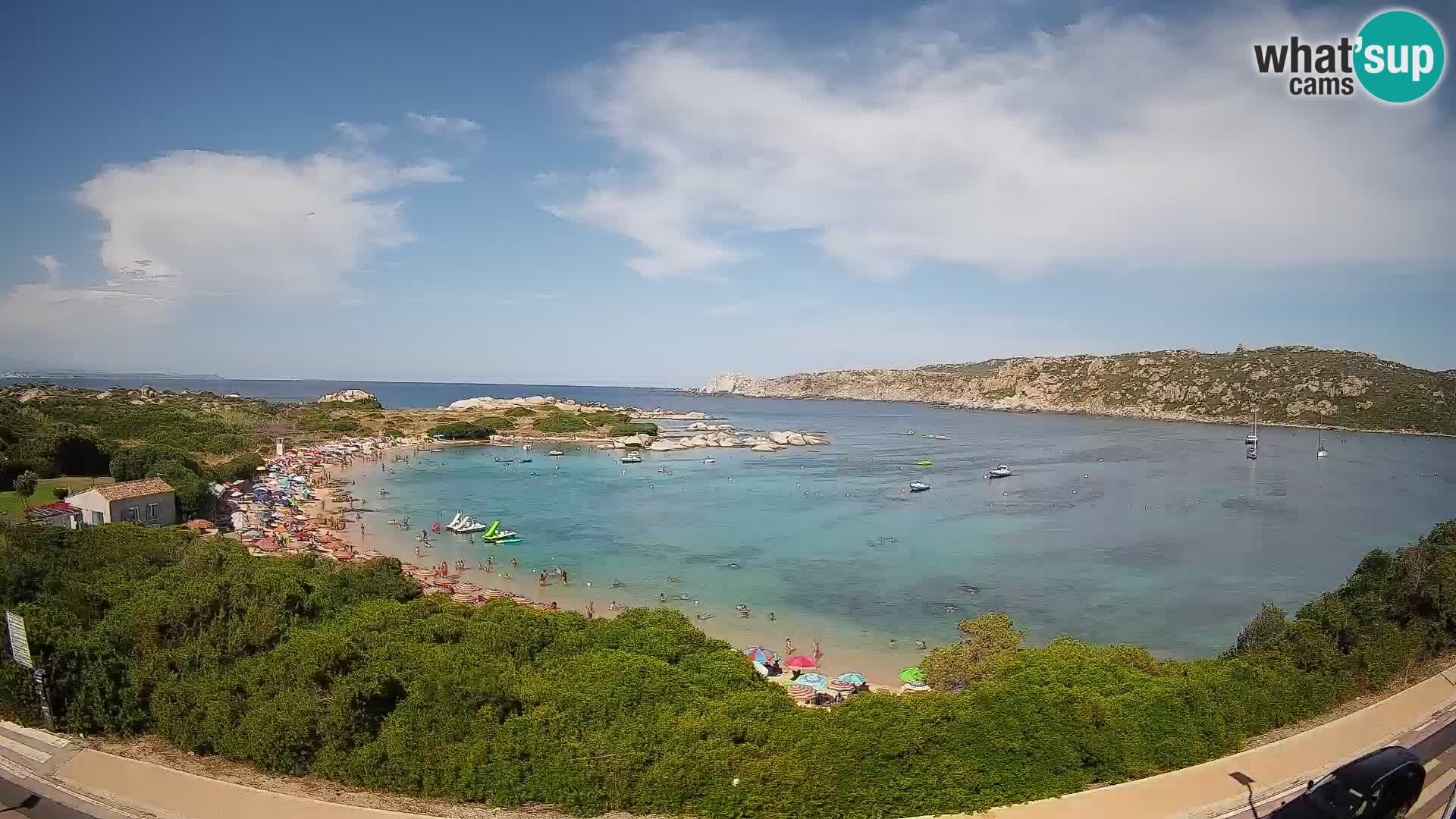 Webcam Rena di Levante – Vue en direct depuis Capo Testa
