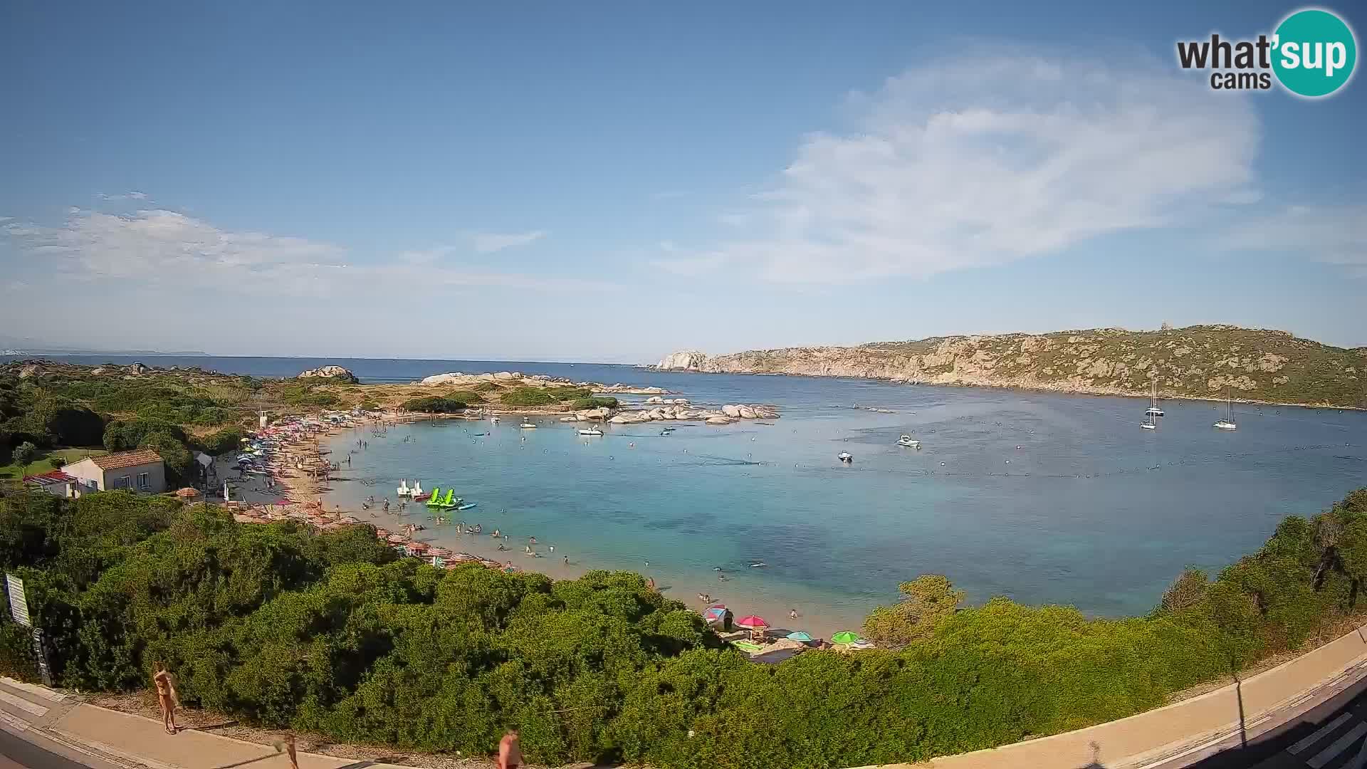 Webcam Rena di Levante – Vue en direct depuis Capo Testa