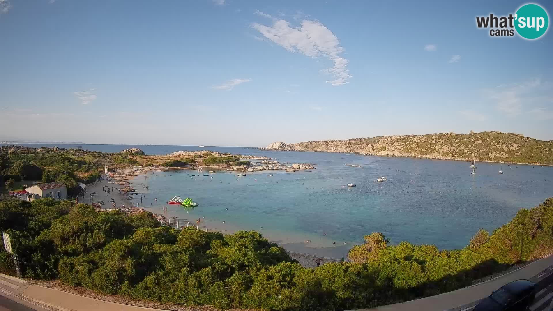 Webcam Rena di Levante – Vista en directo desde Capo Testa