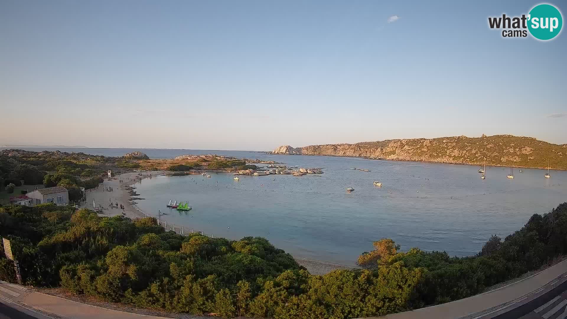 Webcam Rena di Levante – Vista live da Capo Testa