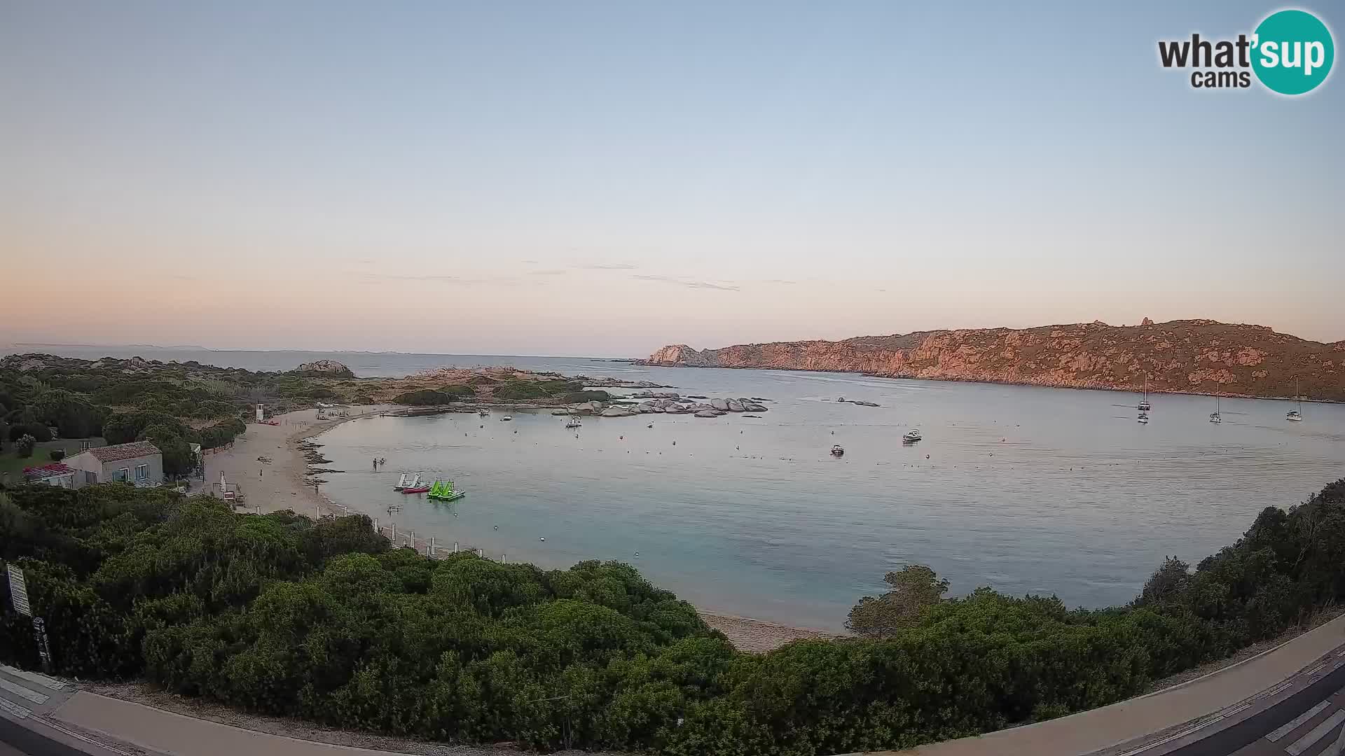 Webcam Rena di Levante – Vue en direct depuis Capo Testa
