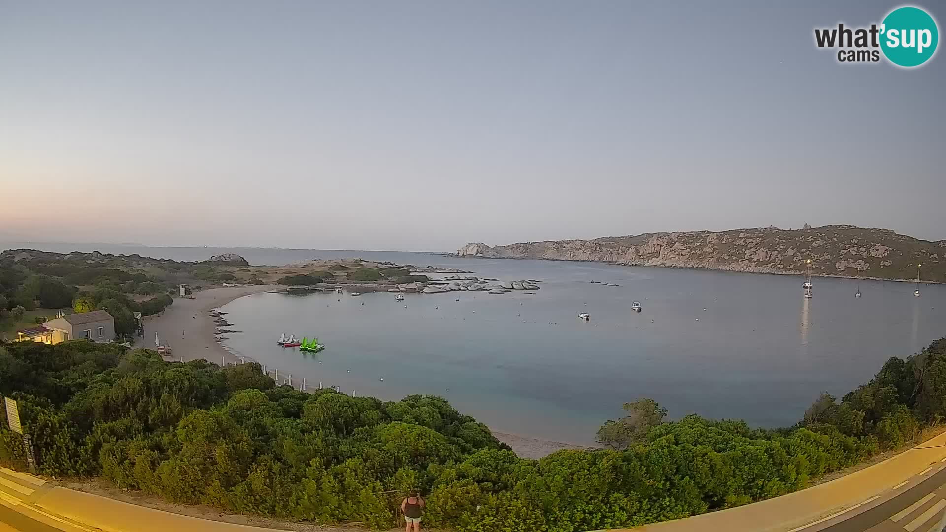 Webcam Rena di Levante – Live View from Capo Testa