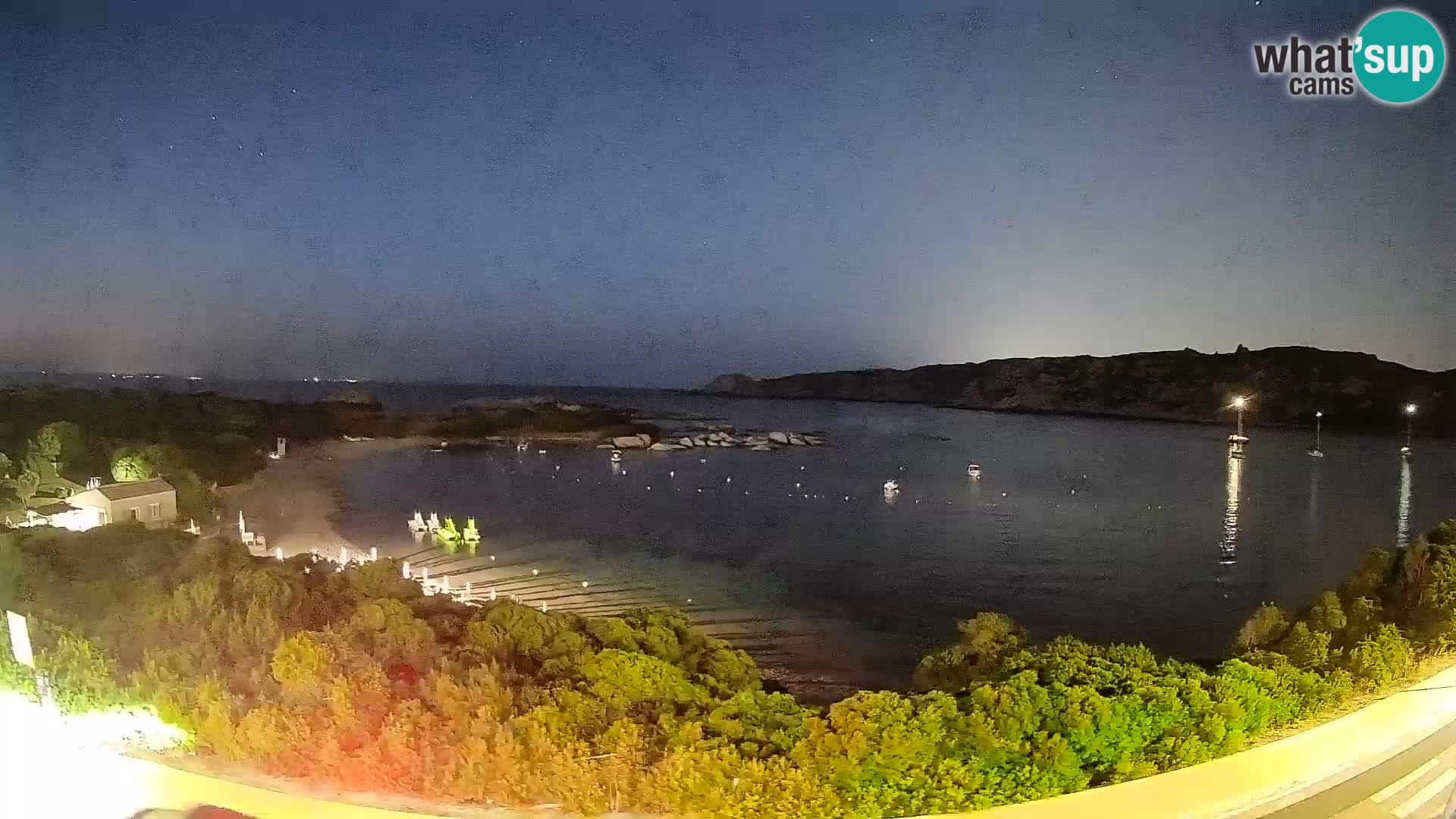 Spletna kamera Rena di Levante – Pogled v živo na Capo Testa