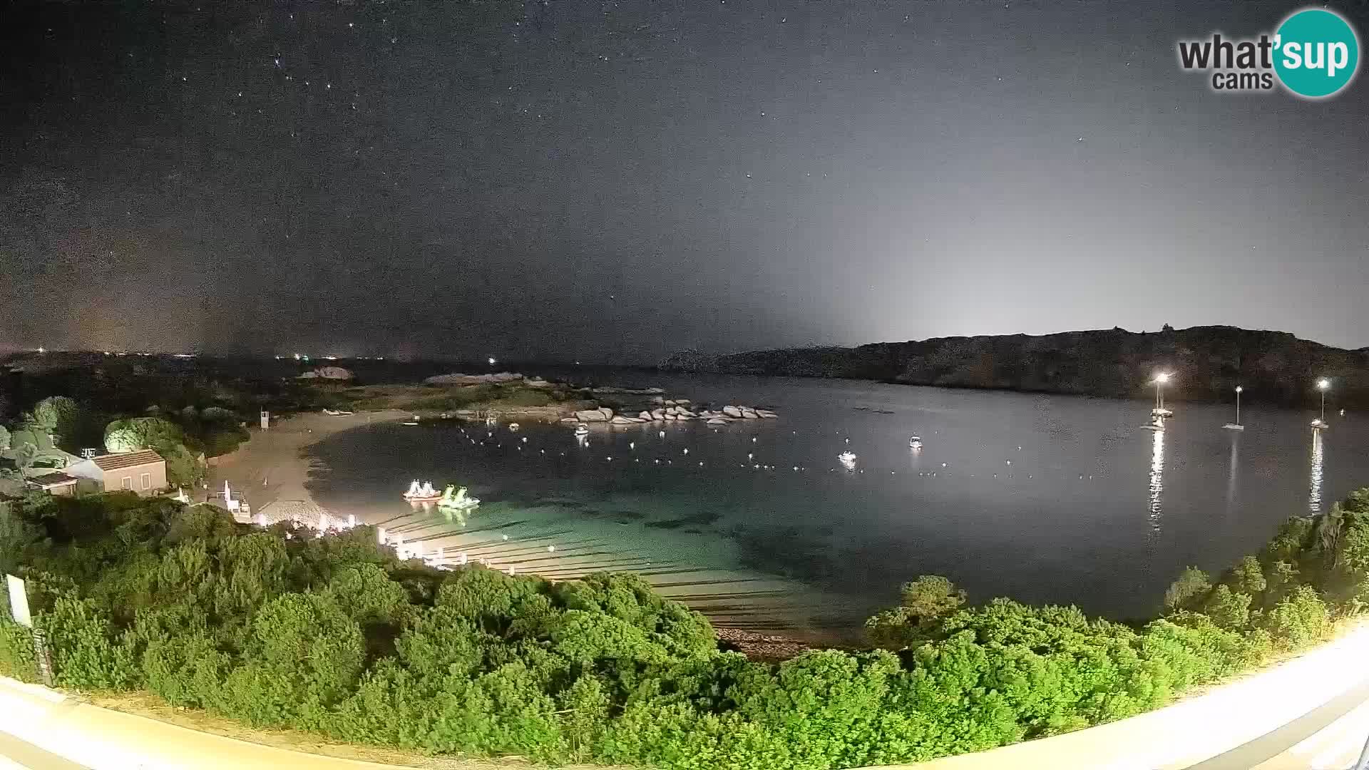 Web kamera Rena di Levante – Pogled uživo s Capo Testa