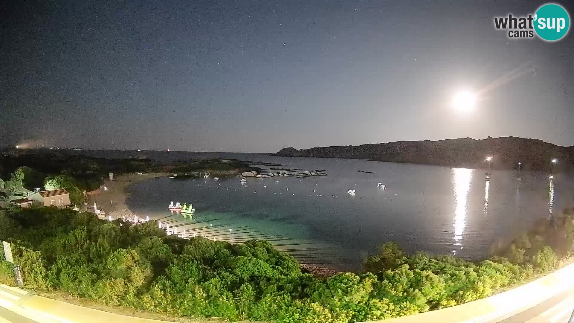 Webcam Rena di Levante – Live View from Capo Testa