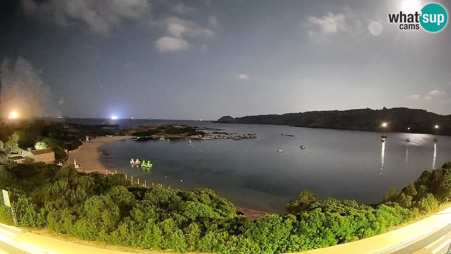 Webcam Rena di Levante – Live View from Capo Testa