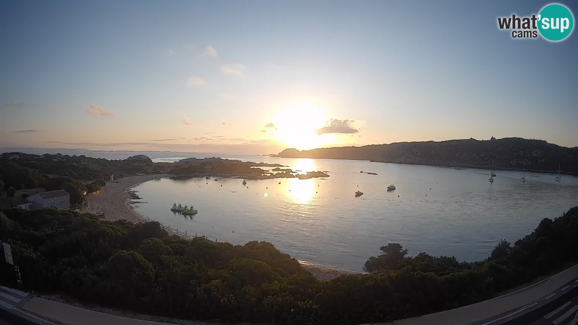 Webcam Rena di Levante – Live View from Capo Testa