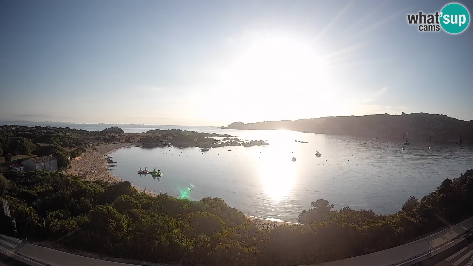 Webcam Rena di Levante – Vista en directo desde Capo Testa