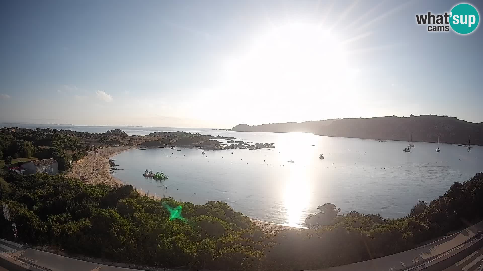 Webcam Rena di Levante – Live View from Capo Testa