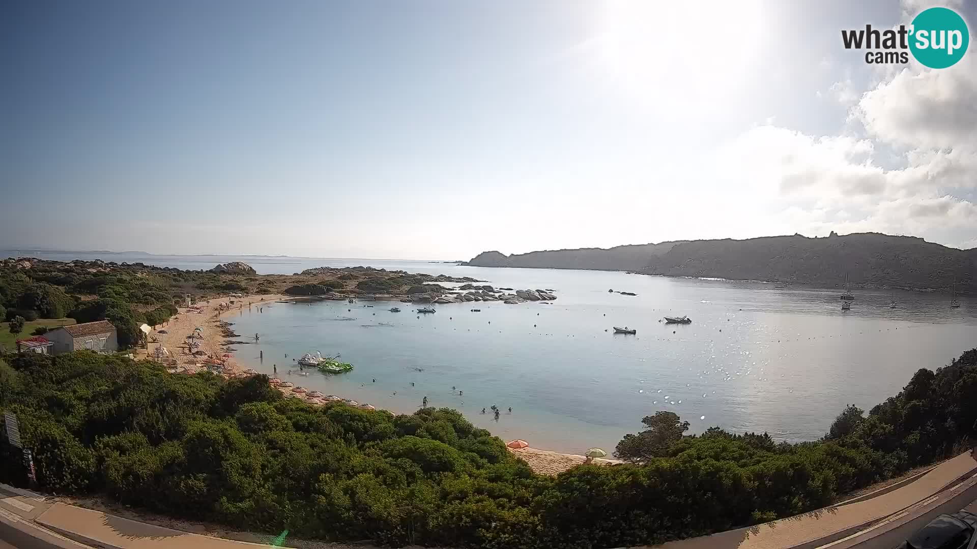 Webcam Rena di Levante – Vue en direct depuis Capo Testa