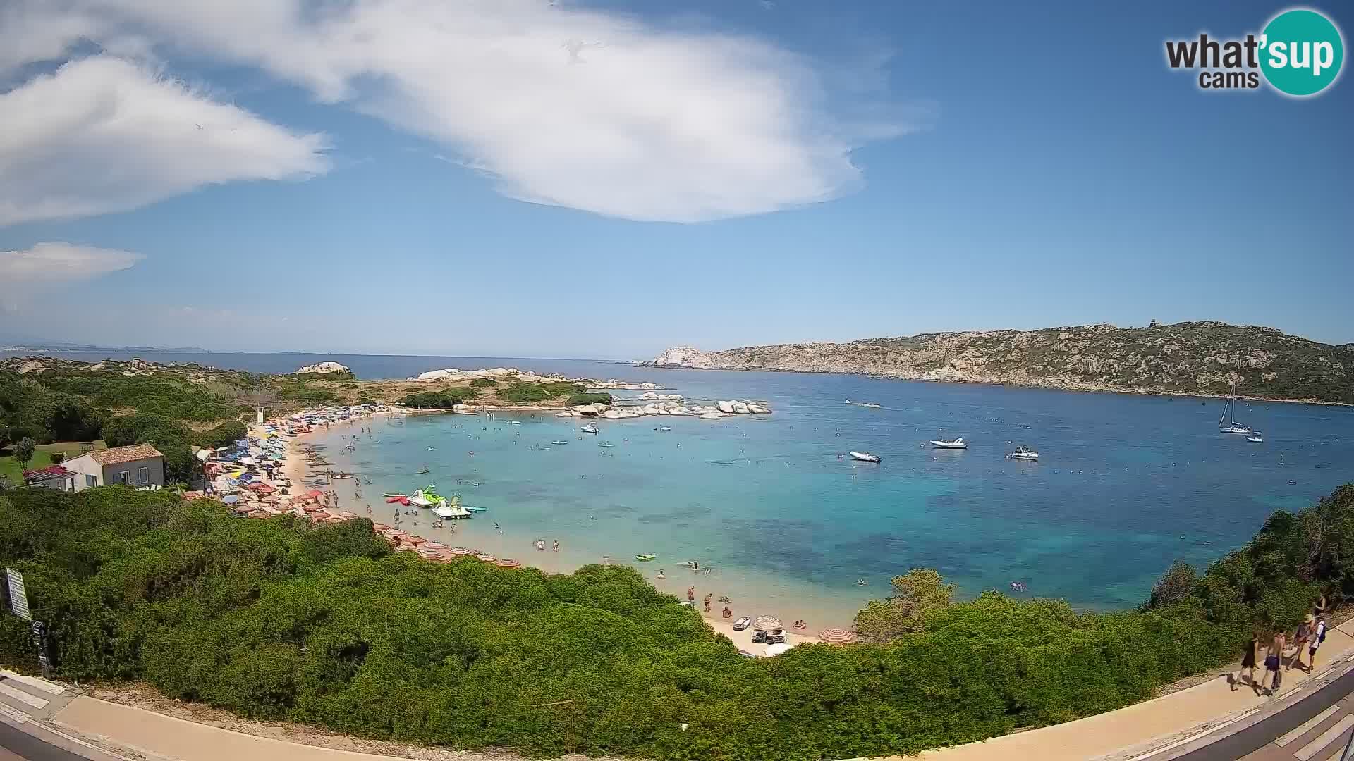 Webcam Rena di Levante – Live View from Capo Testa