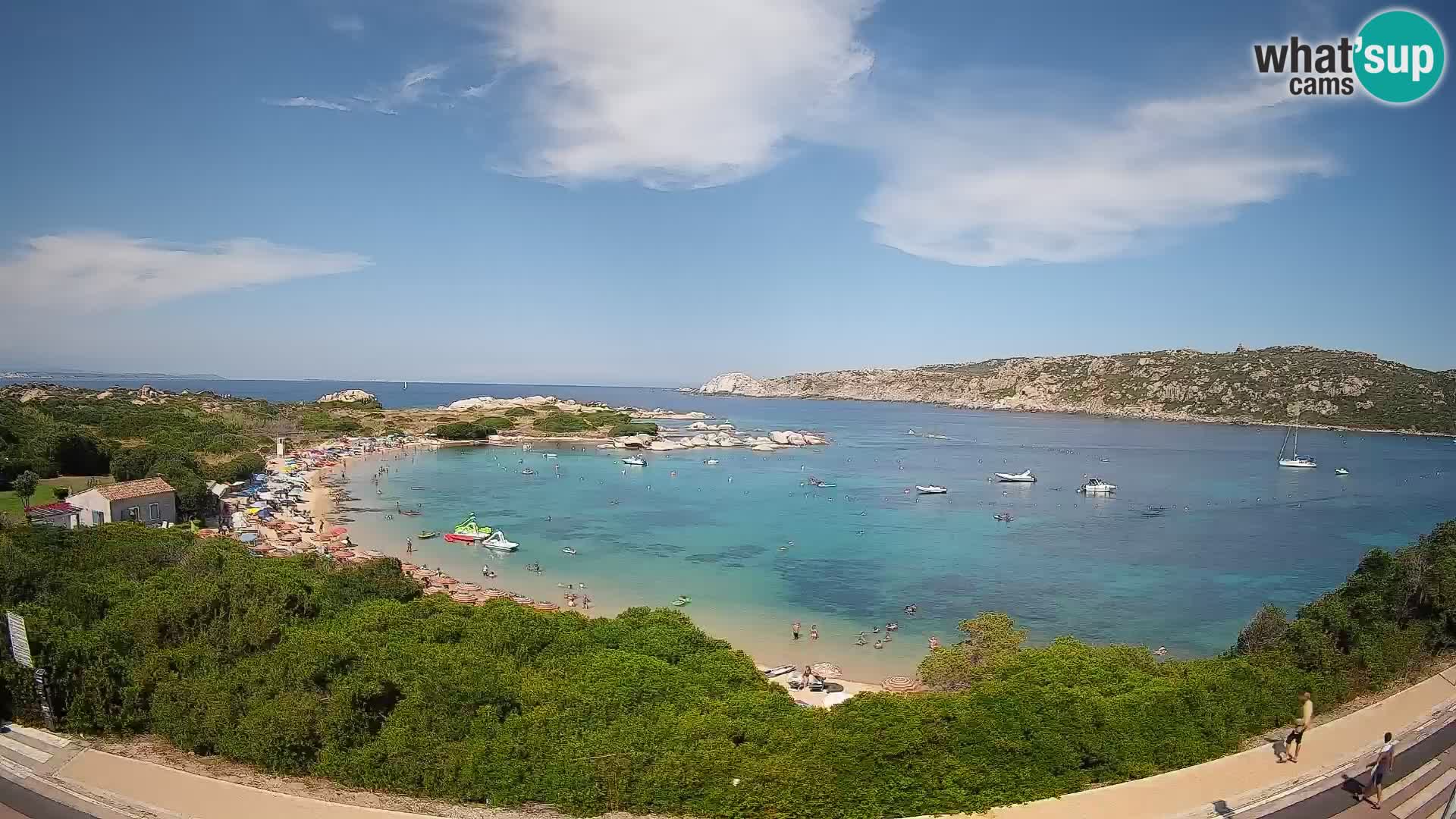 Webcam Rena di Levante – Live View from Capo Testa