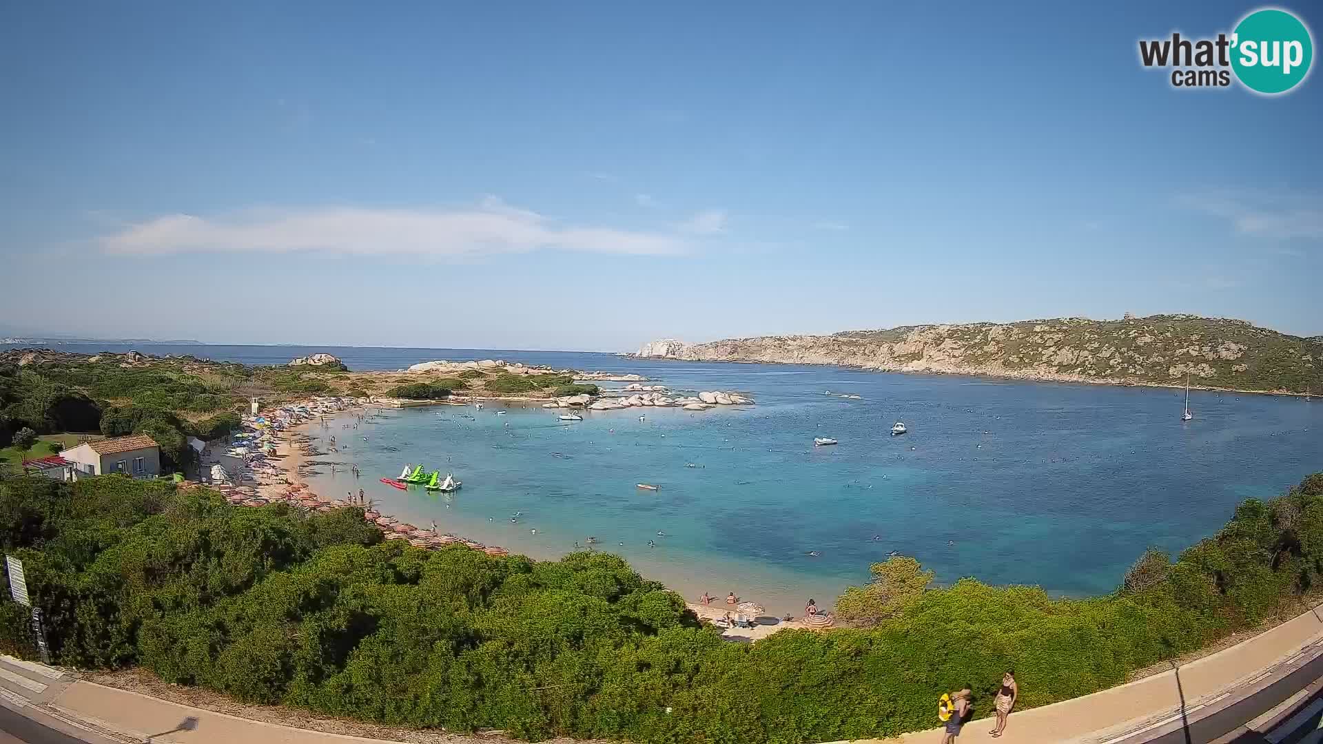 Spletna kamera Rena di Levante – Pogled v živo na Capo Testa