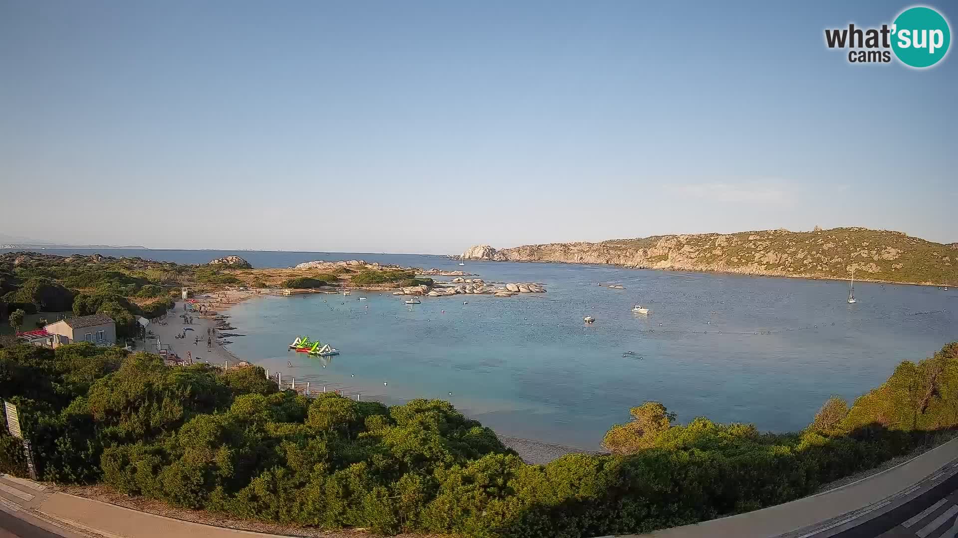 Webcam Rena di Levante – Live View from Capo Testa