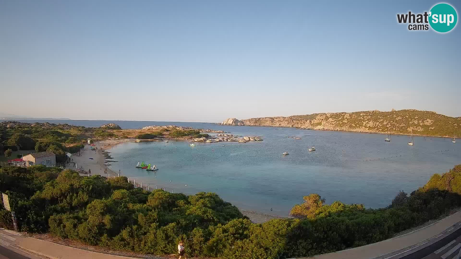 Webcam Rena di Levante – Live View from Capo Testa