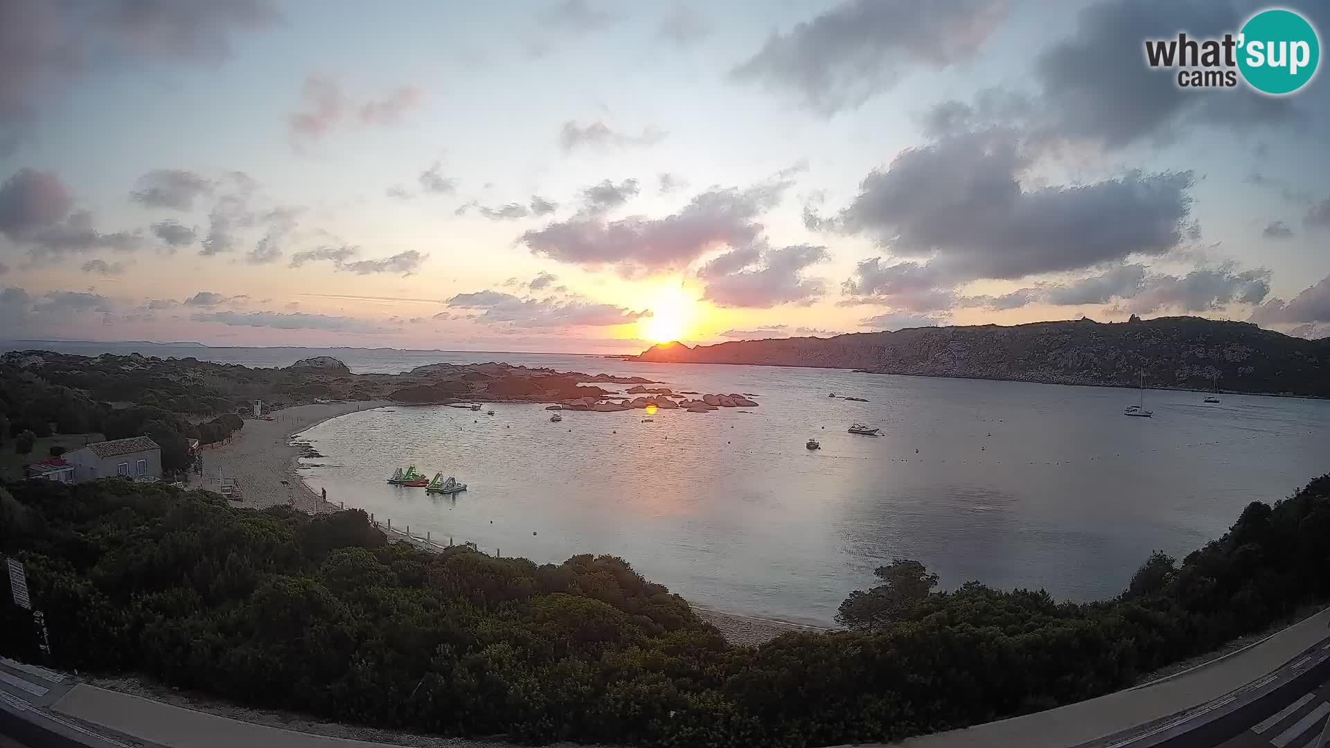 Webcam Rena di Levante – Live View from Capo Testa