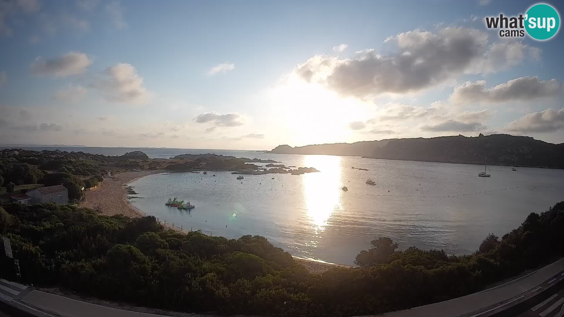 Webcam Rena di Levante – Live View from Capo Testa