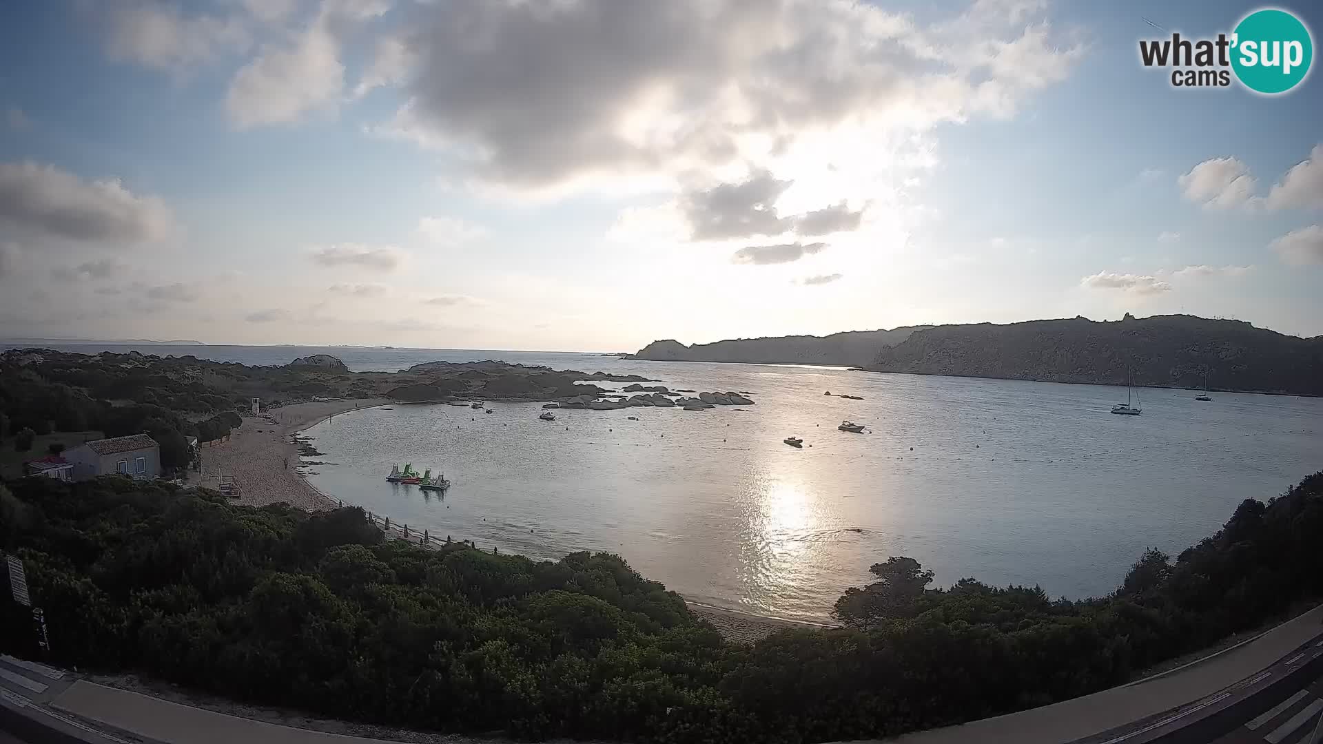 Webcam Rena di Levante – Vista live da Capo Testa