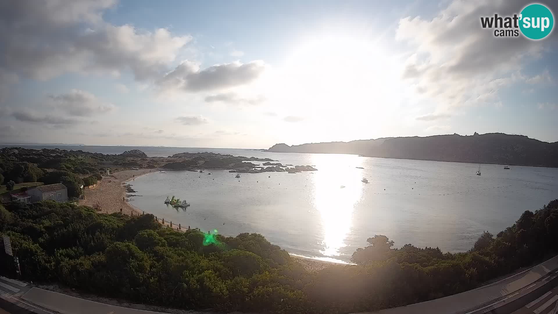 Webcam Rena di Levante – Vista en directo desde Capo Testa
