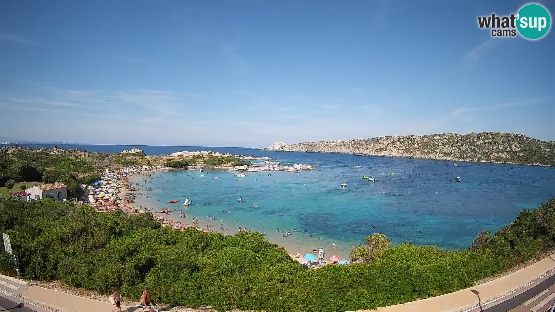 Webcam Rena di Levante – Live View from Capo Testa