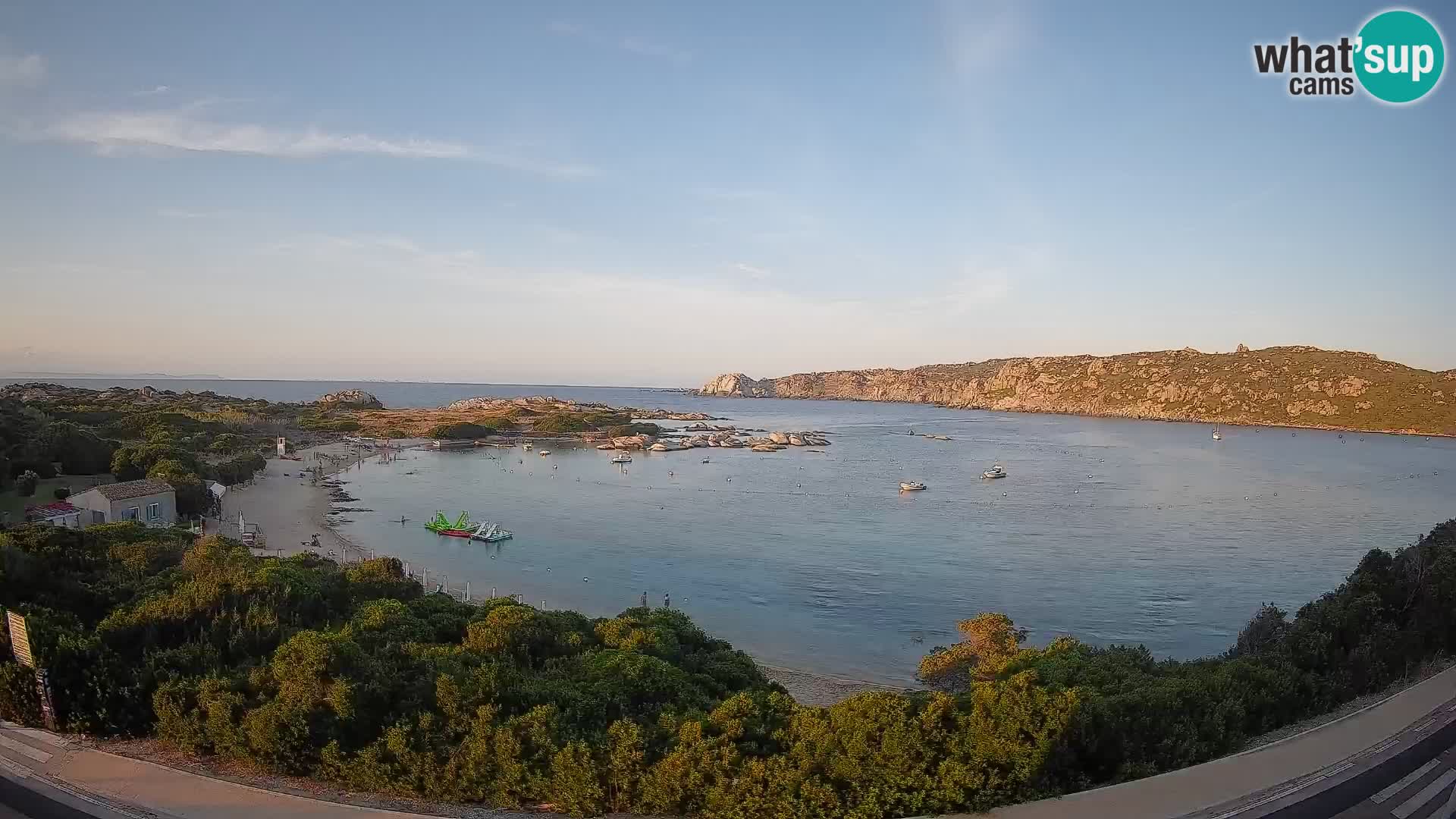 Webcam Rena di Levante – Vista live da Capo Testa