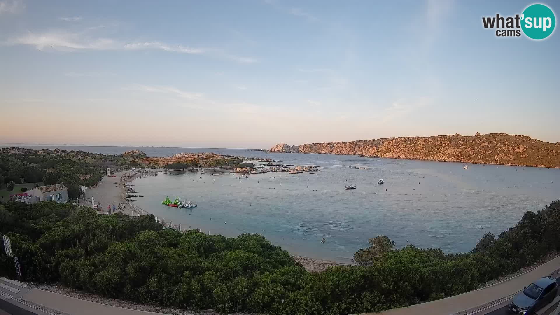 Webcam Rena di Levante – Live View from Capo Testa