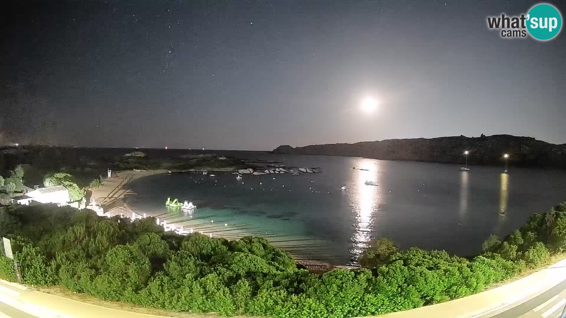 Webcam Rena di Levante – Live View from Capo Testa