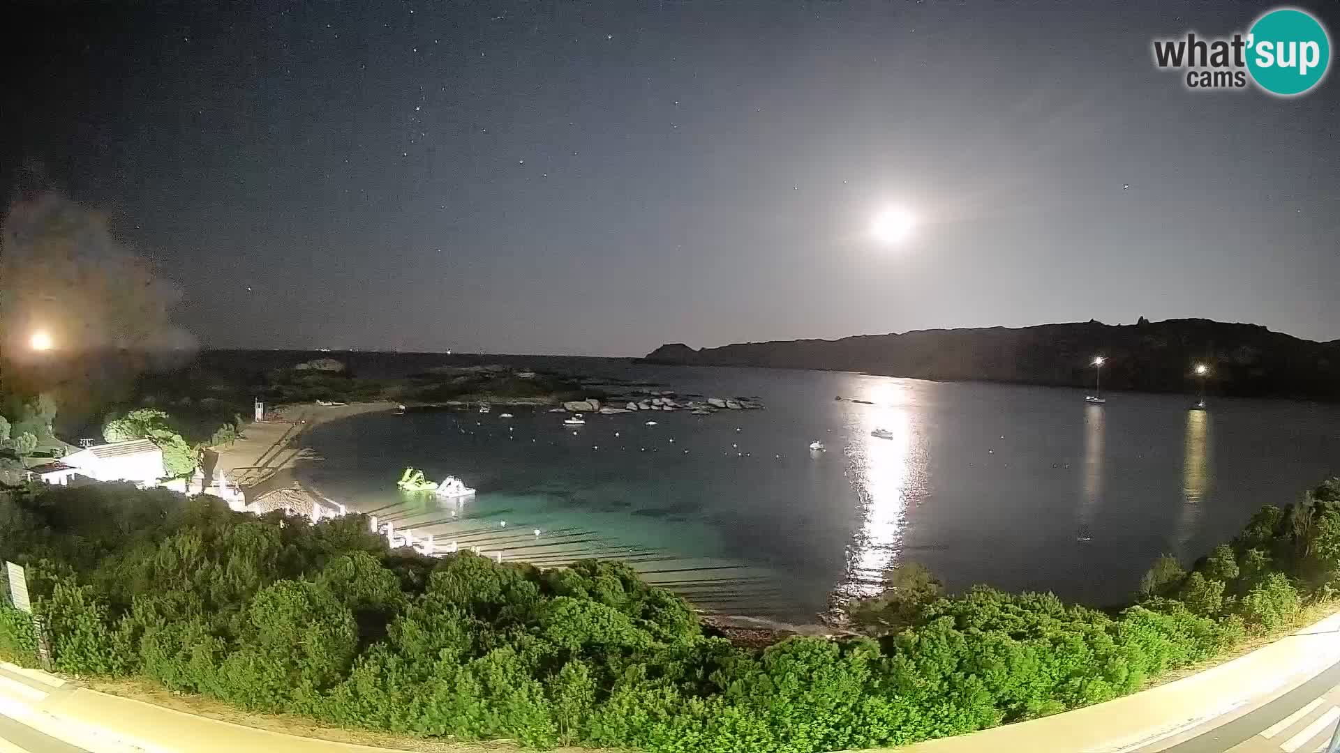 Webcam Rena di Levante – Live View from Capo Testa