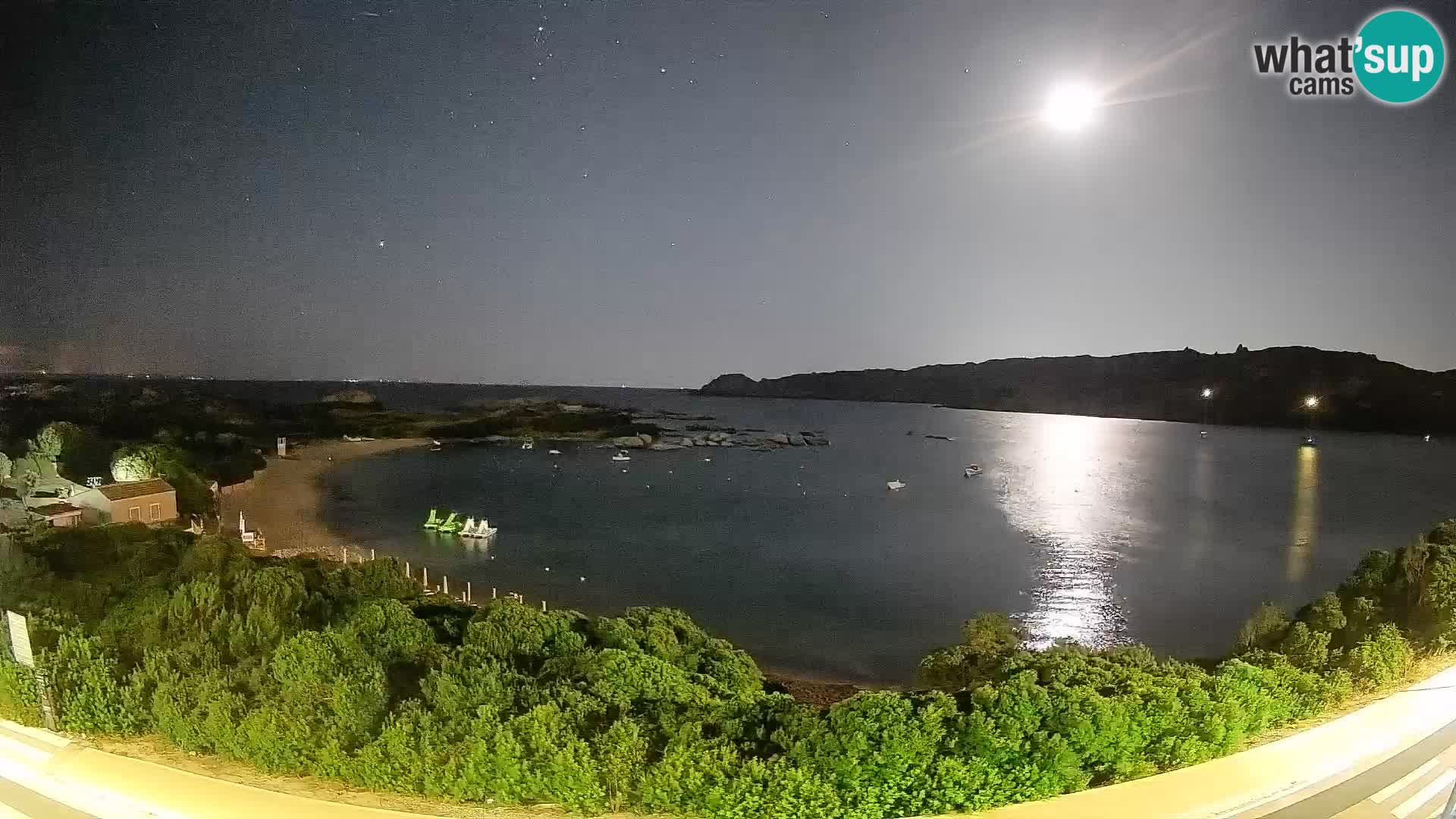 Webcam Rena di Levante – Live View from Capo Testa