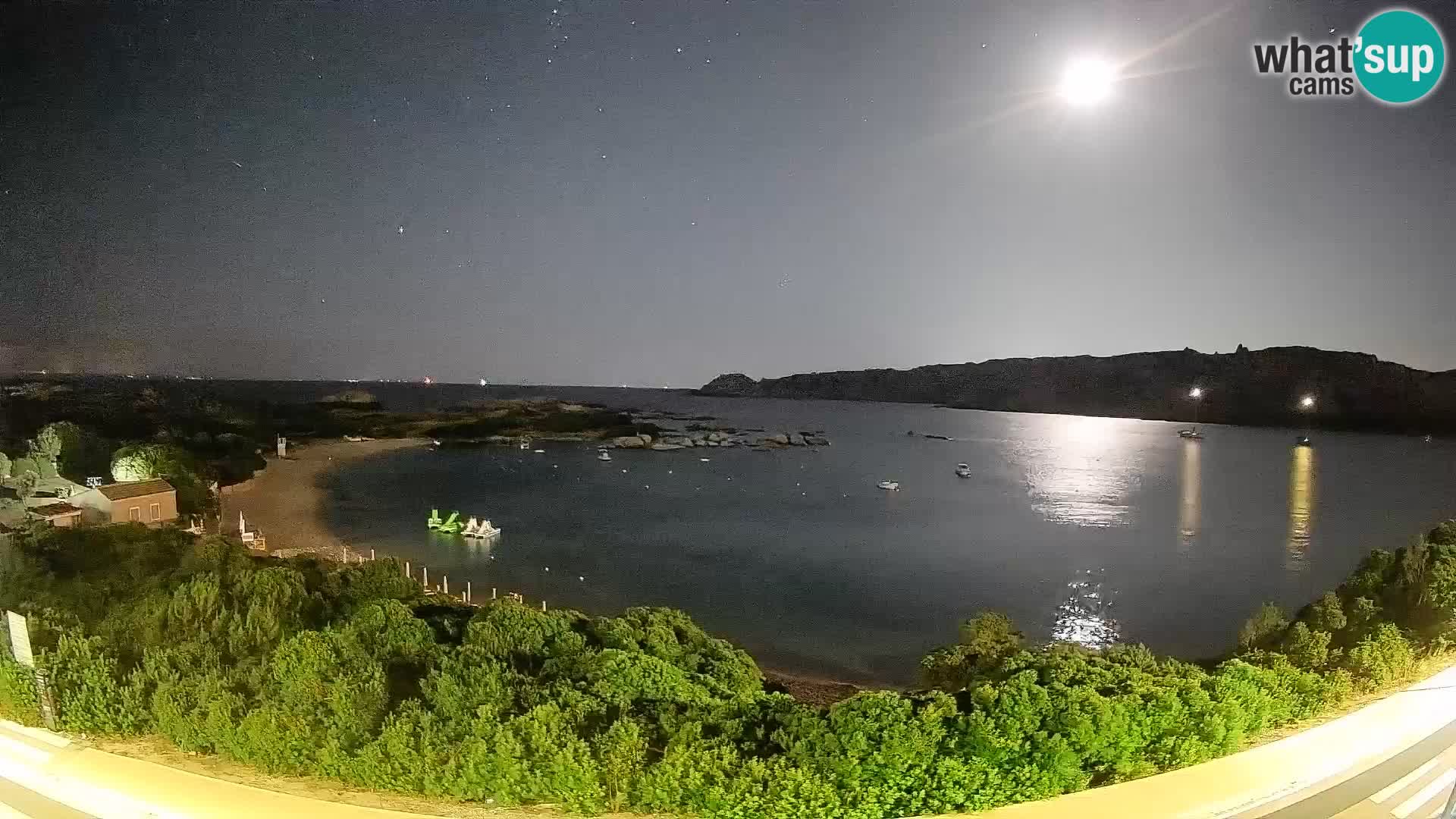 Webcam Rena di Levante – Live View from Capo Testa