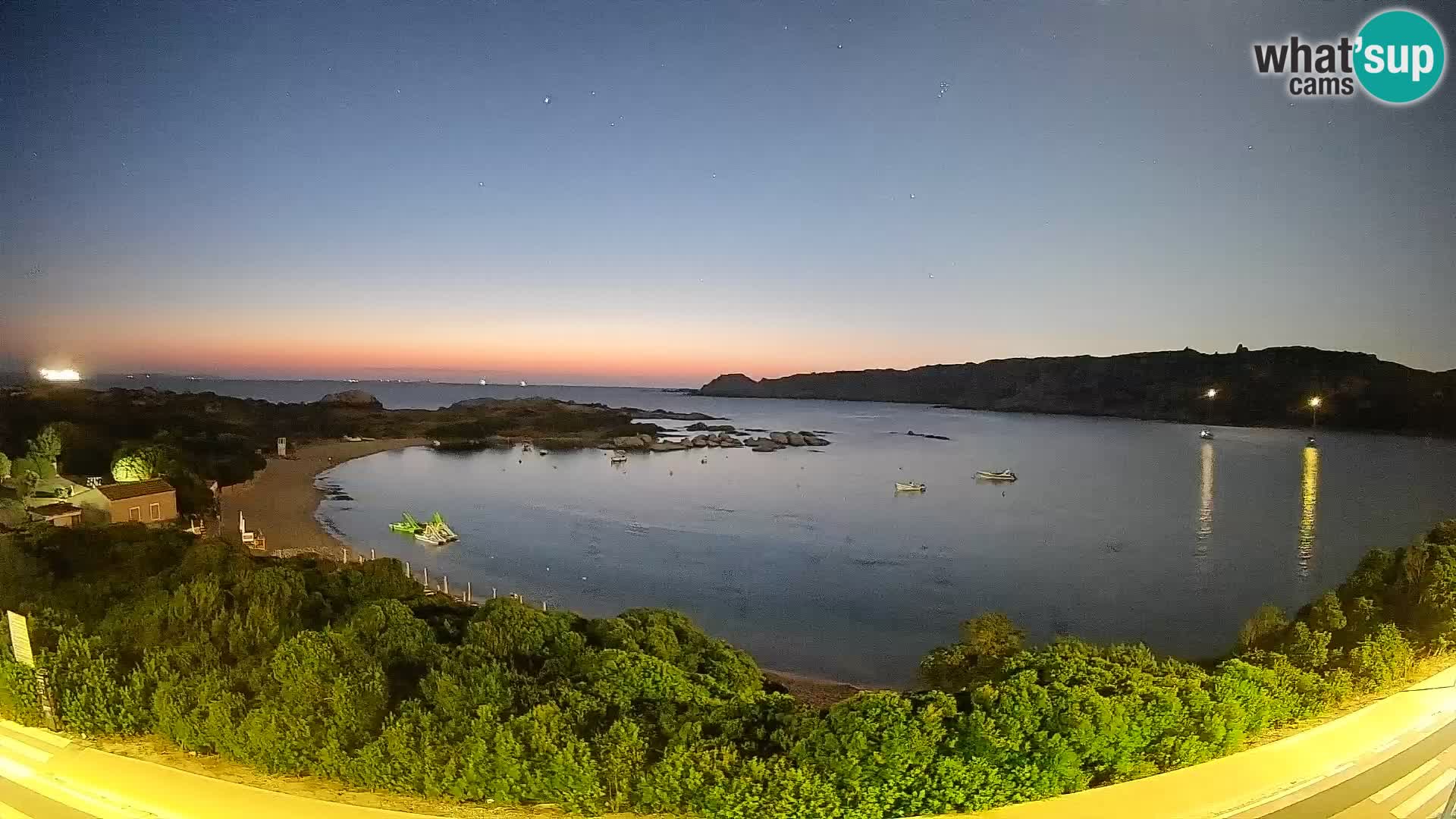 Webcam Rena di Levante – Vue en direct depuis Capo Testa