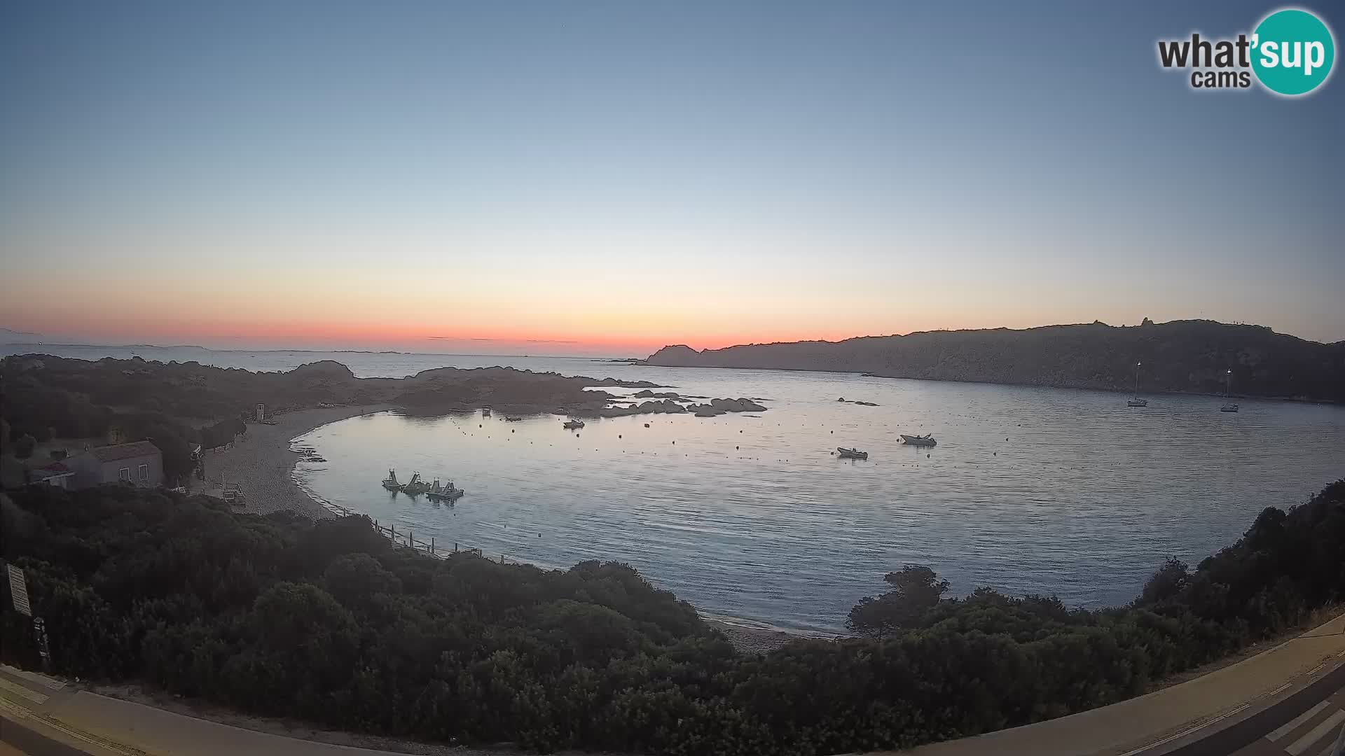 Webcam Rena di Levante – Live View from Capo Testa