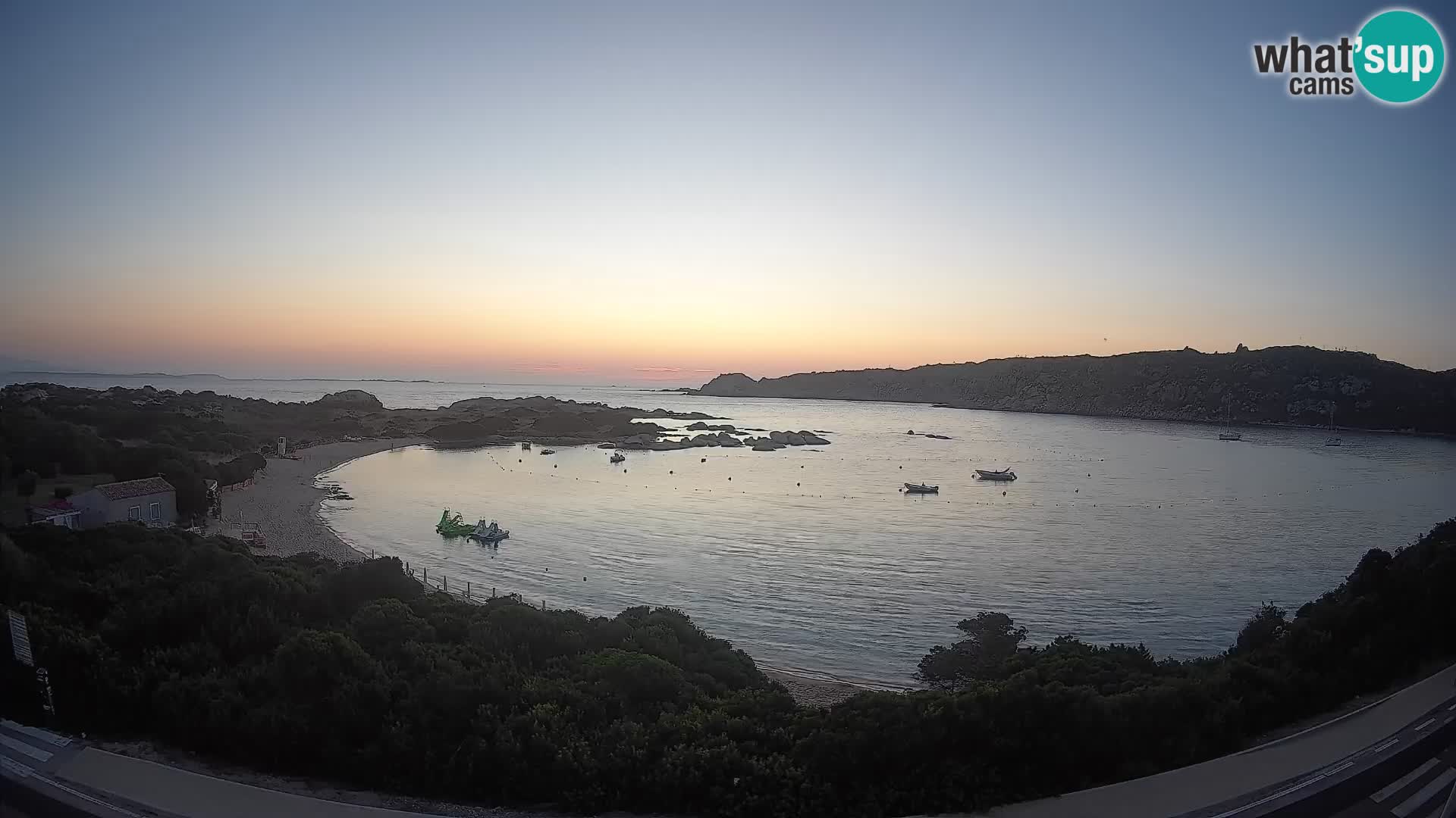 Webcam Rena di Levante – Live View from Capo Testa