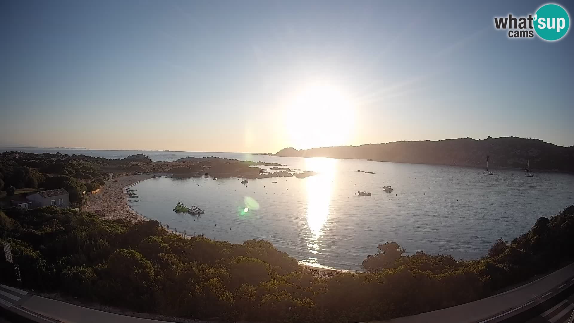 Webcam Rena di Levante – Vista en directo desde Capo Testa