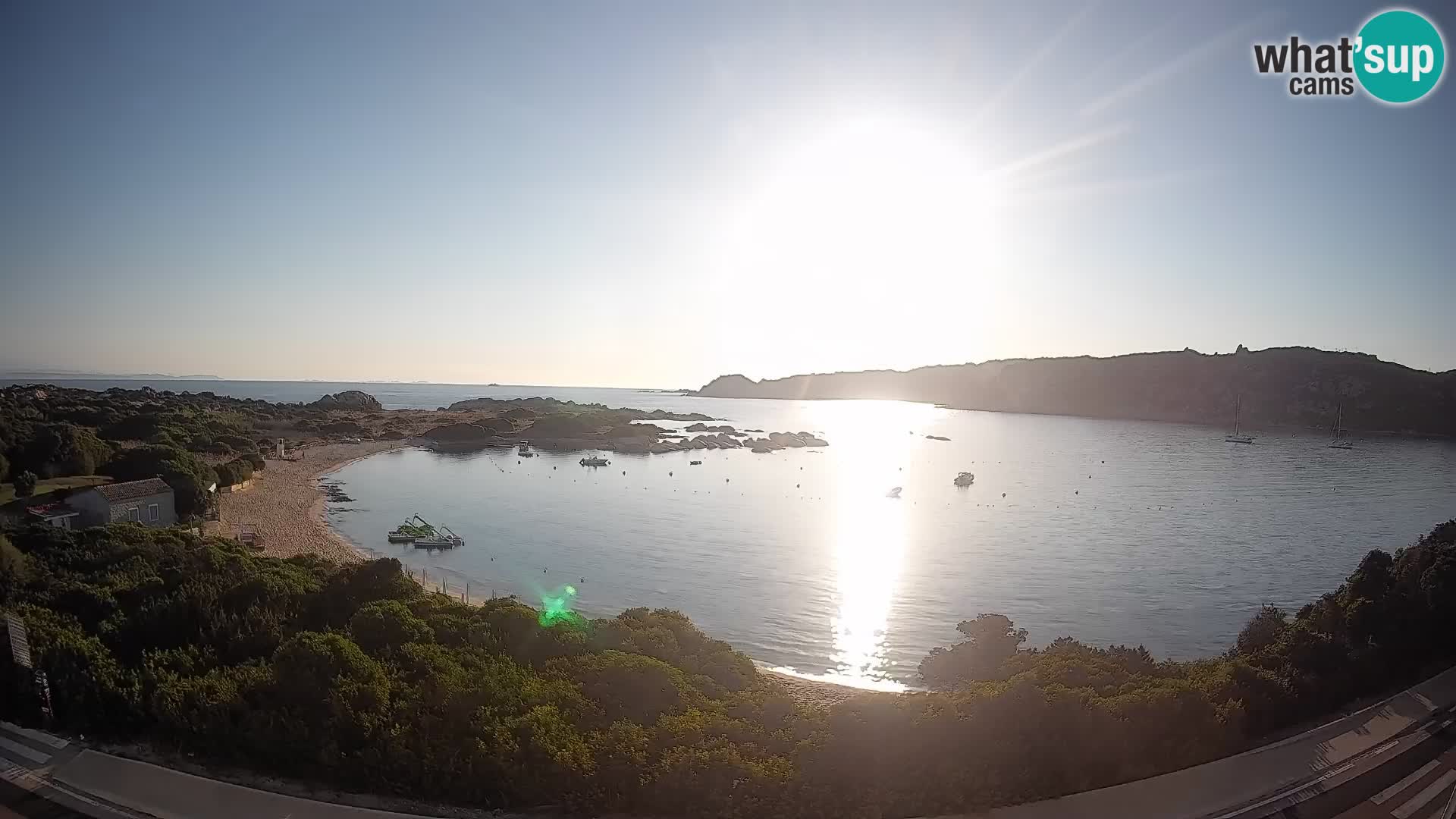 Webcam Rena di Levante – Vista en directo desde Capo Testa