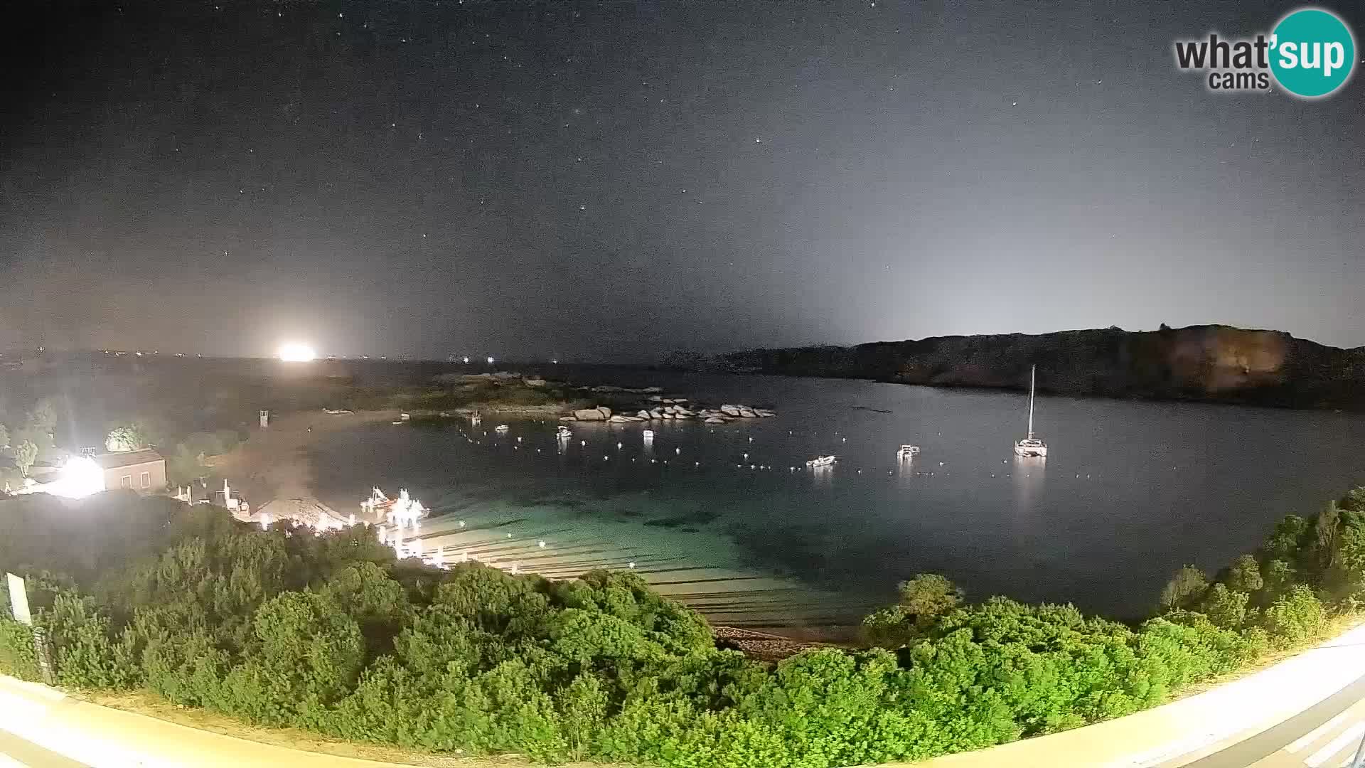Webcam Rena di Levante – Live View from Capo Testa