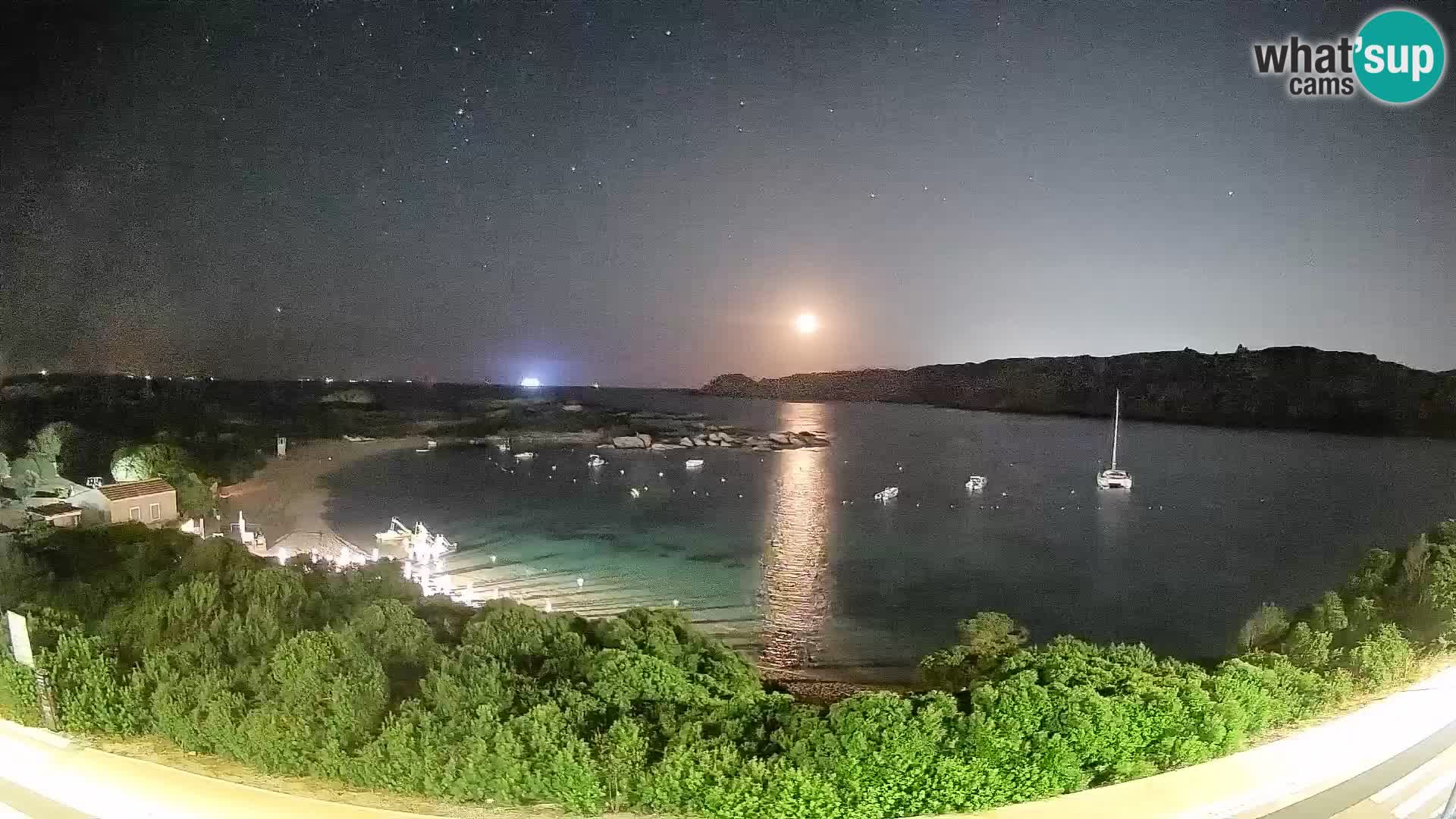 Webcam Rena di Levante – Live View from Capo Testa