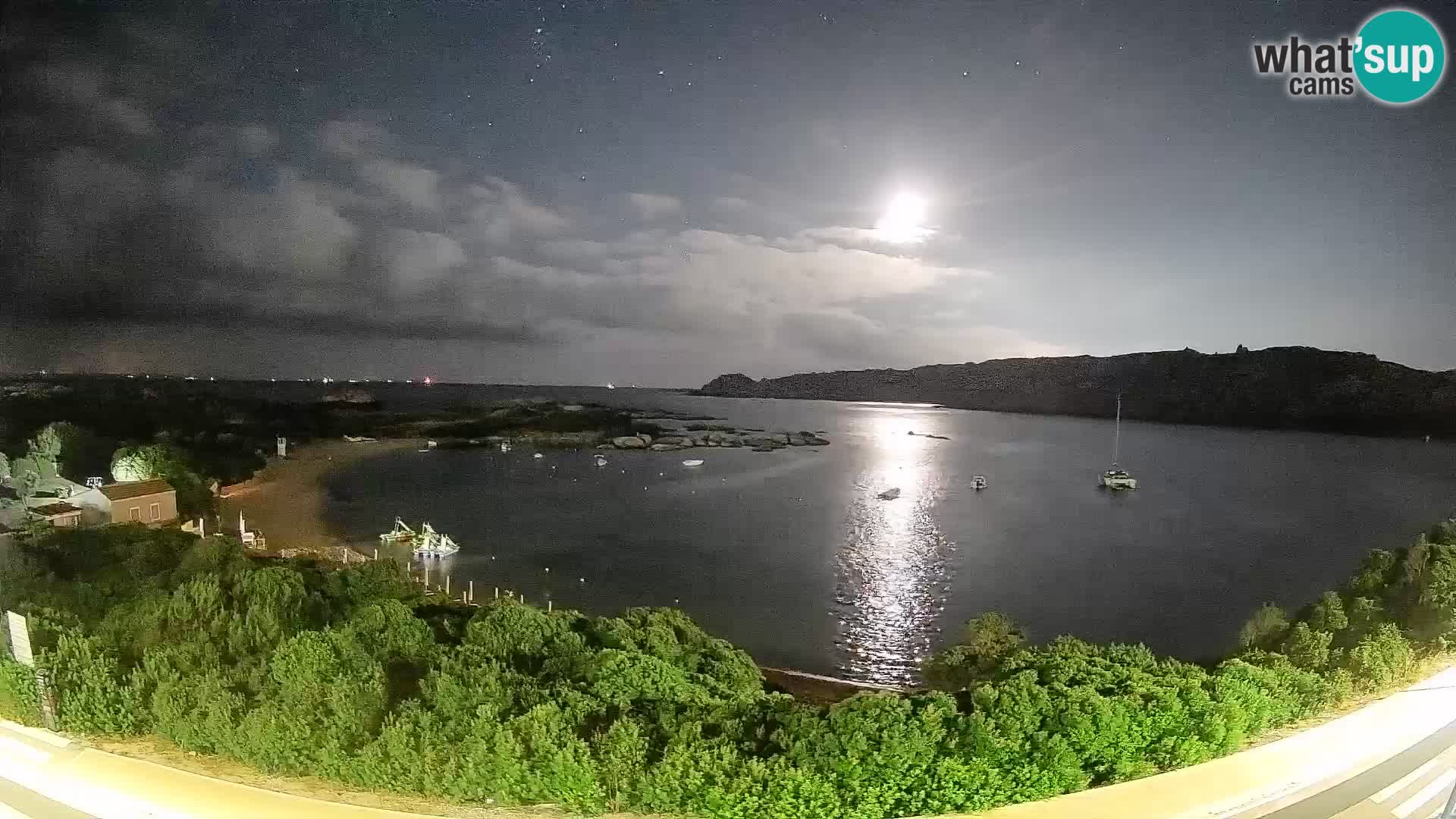 Webcam Rena di Levante – Live View from Capo Testa