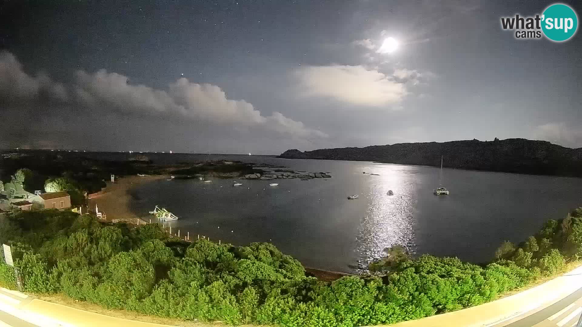 Webcam Rena di Levante – Live View from Capo Testa