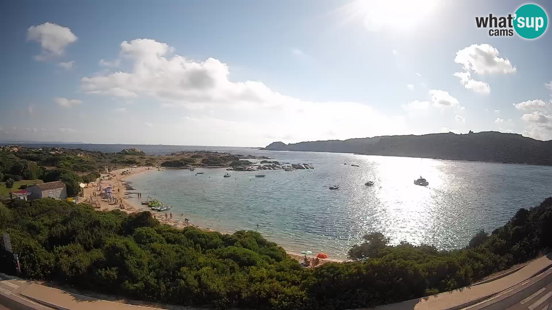 Spletna kamera Rena di Levante – Pogled v živo na Capo Testa