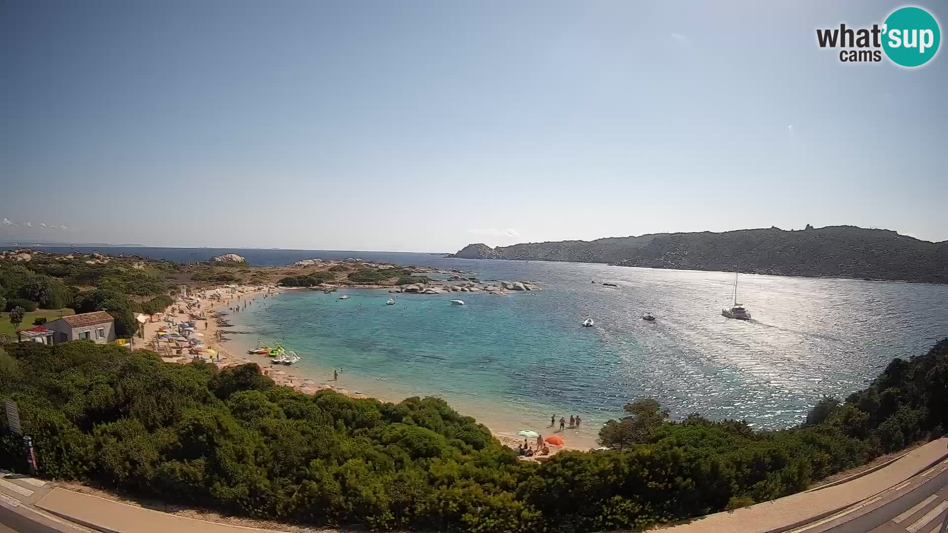 Spletna kamera Rena di Levante – Pogled v živo na Capo Testa
