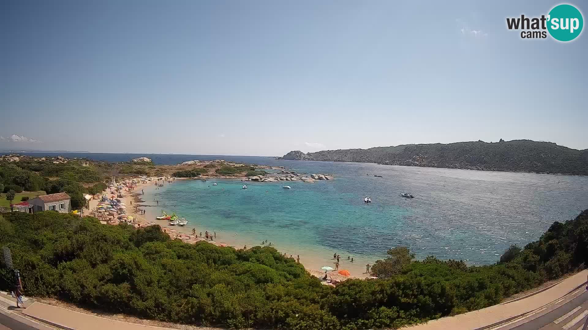 Webcam Rena di Levante – Vista live da Capo Testa