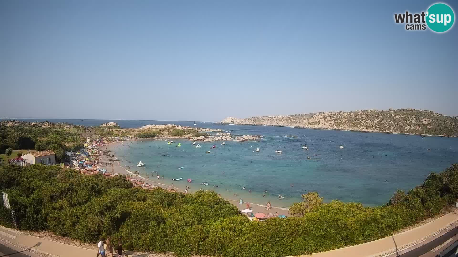 Webcam Rena di Levante – Live View from Capo Testa