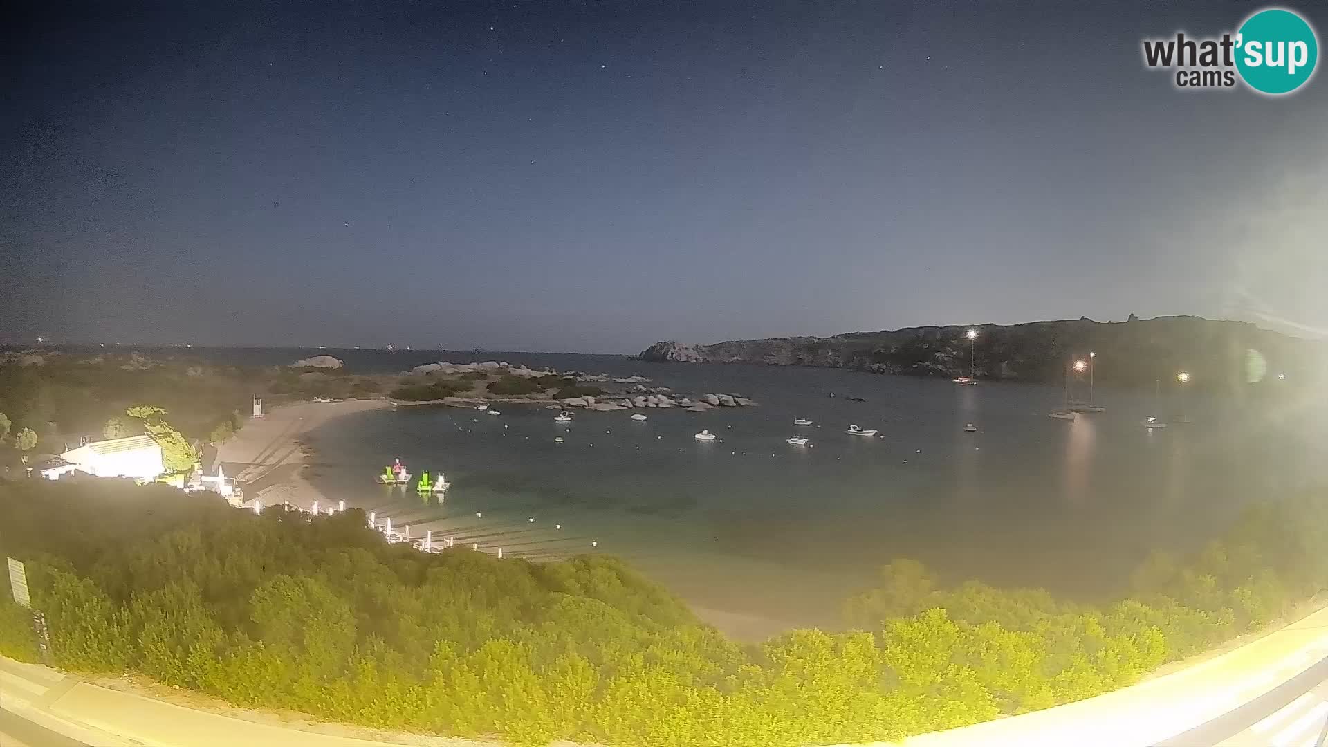 Spletna kamera Rena di Levante – Pogled v živo na Capo Testa